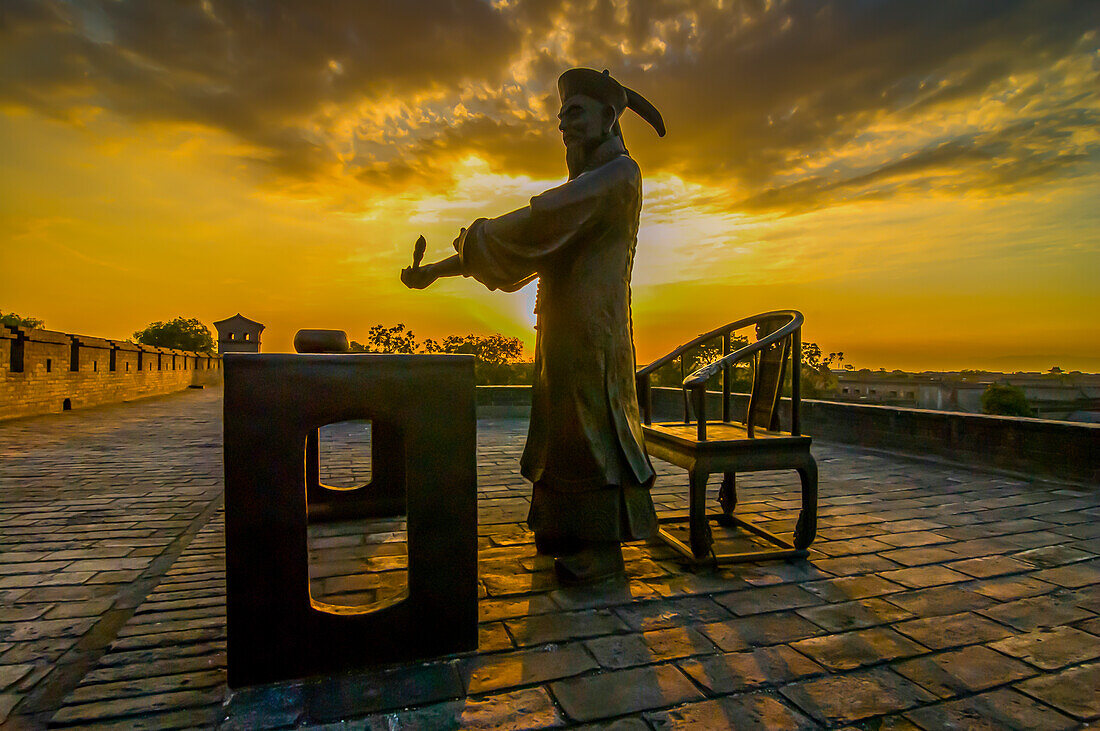 The historic old town of Pingyao (Ping Yao), UNESCO World Heritage Site, Shanxi, China, Asia