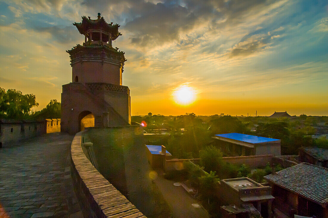 Die historische Altstadt von Pingyao (Ping Yao), UNESCO-Welterbestätte, Shanxi, China, Asien