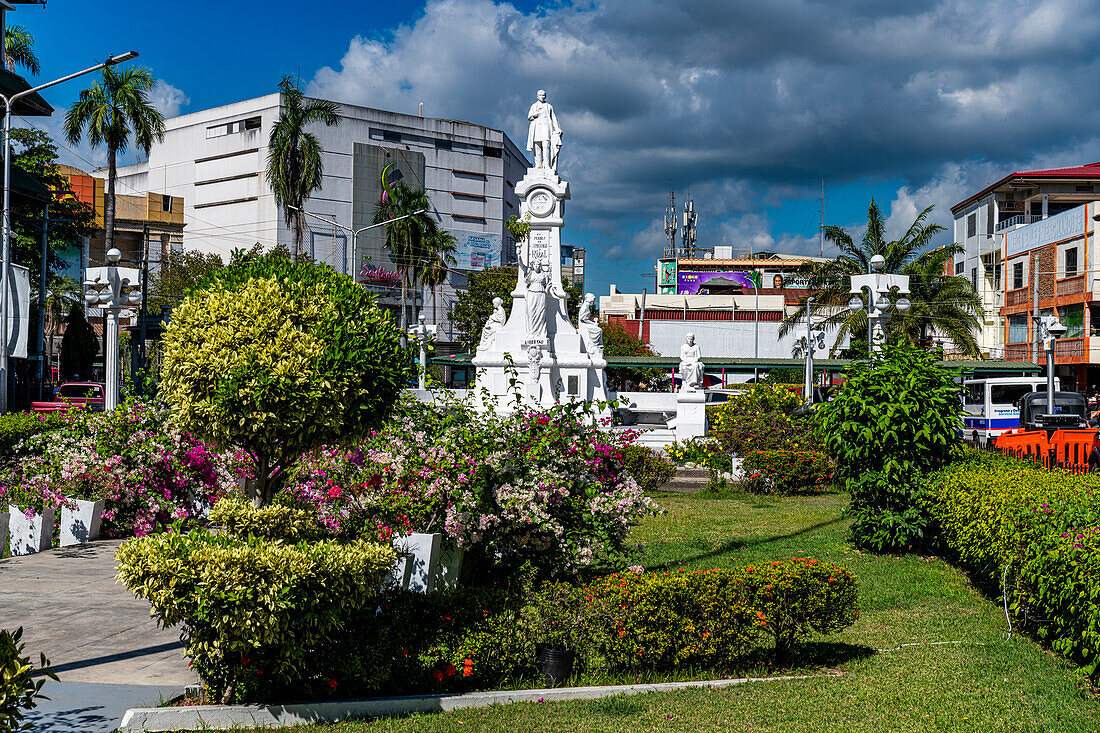 Stadtplatz, Zamboanga, Mindanao, Philippinen, Südostasien, Asien