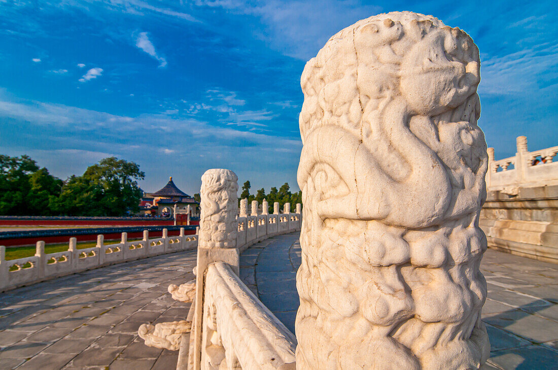 Der Erntedanktempel (Himmelstempel), UNESCO-Weltkulturerbe, Peking, China, Asien