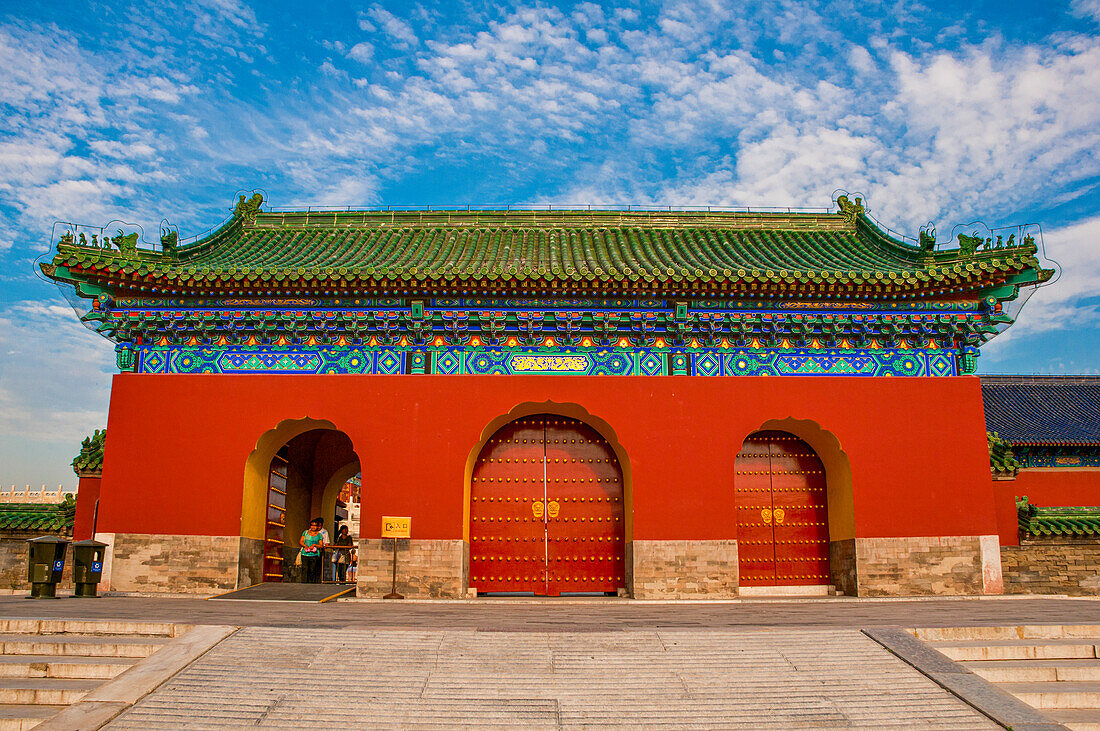 Der Erntedanktempel (Himmelstempel), UNESCO-Weltkulturerbe, Peking, China, Asien