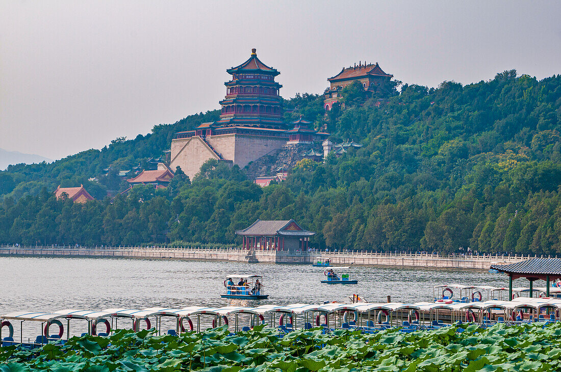 Der Sommerpalast, UNESCO-Welterbestätte, Peking, China, Asien