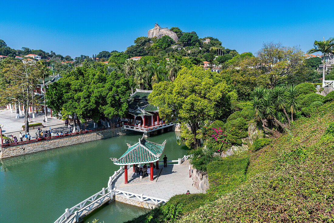 Shuzhuang Garden, Kulangsu International Settlement, UNESCO World Heritage Site, Xiamen, Fujian, China, Asia