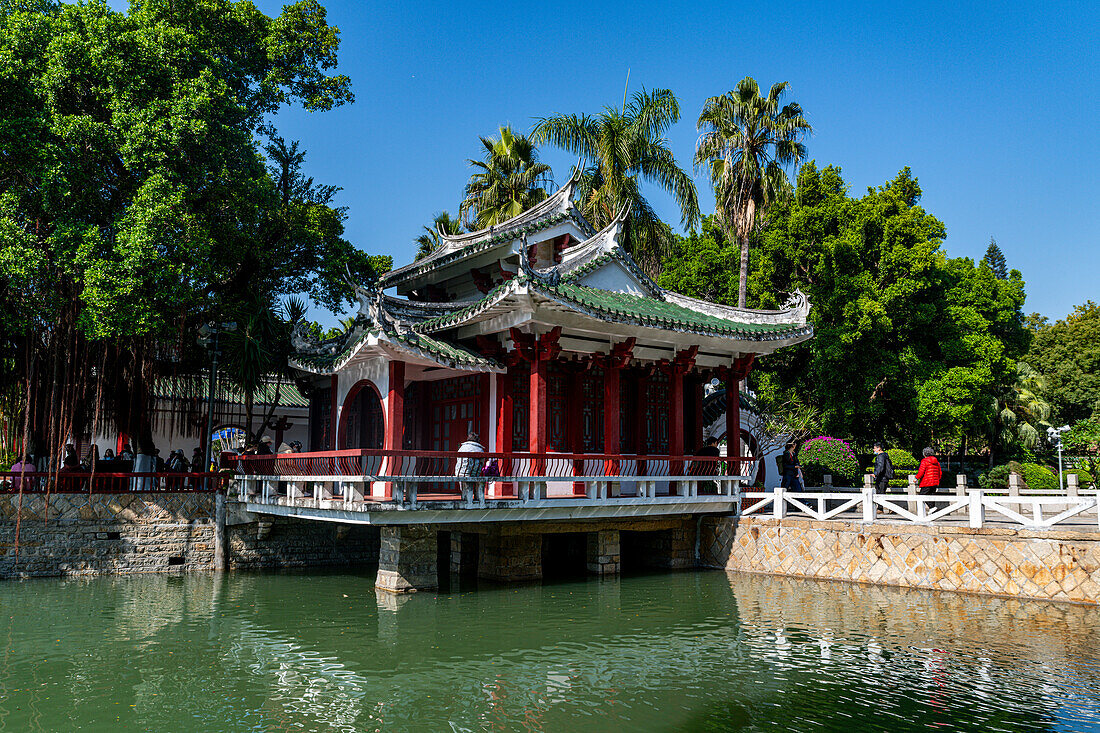 Shuzhuang Garden, Kulangsu International Settlement, UNESCO World Heritage Site, Xiamen, Fujian, China, Asia