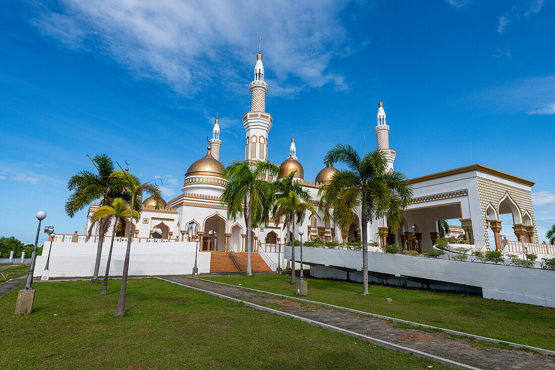 Sultan Hassanal Bolkiah Masjid, Cotabato City, Autonome Region Bangsamoro in Muslim Mindanao, Philippinen, Südostasien, Asien