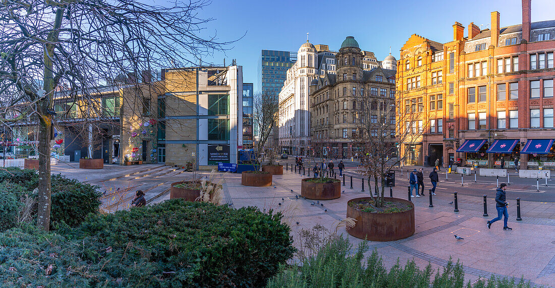 View of Great Northern Square, Manchester, Lancashire, England, United Kingdom, Europe