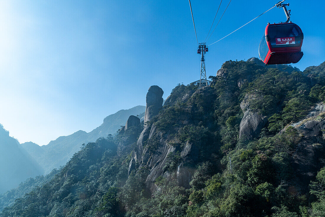 Der taoistische Berg Sanqing, UNESCO-Weltkulturerbe, Jiangxi, China, Asien