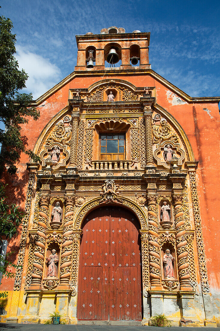 Capilla de la Tercera Orden, 17. Jahrhundert, Atlixco, Pueblos Magicos, Bundesstaat Puebla, Mexiko, Nordamerika