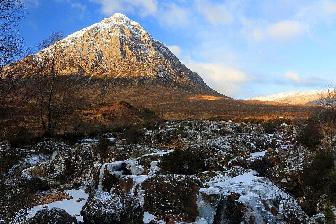 Buachille Etive Moor, Rannoch Moor, Highlands, Schottland, Vereinigtes Königreich, Europa