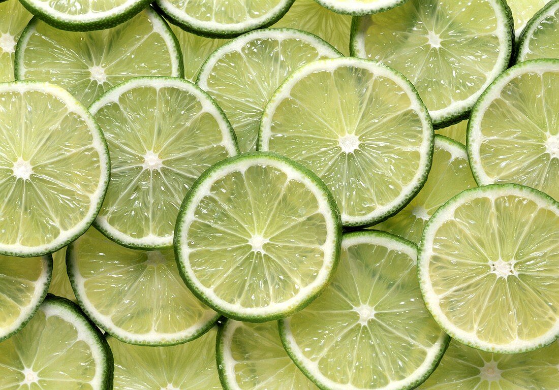 Many Lime Slices