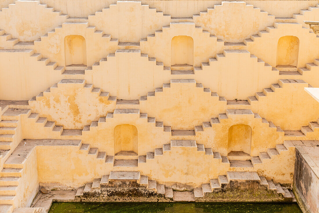 Panna Meena ka Kund, Jaipur, Rajasthan, Indien, Asien