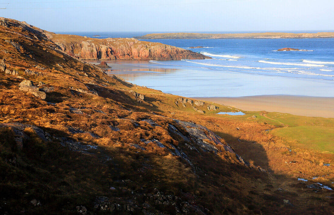 Durness Beach, Sutherland, Highlands, Schottland, Vereinigtes Königreich, Europa