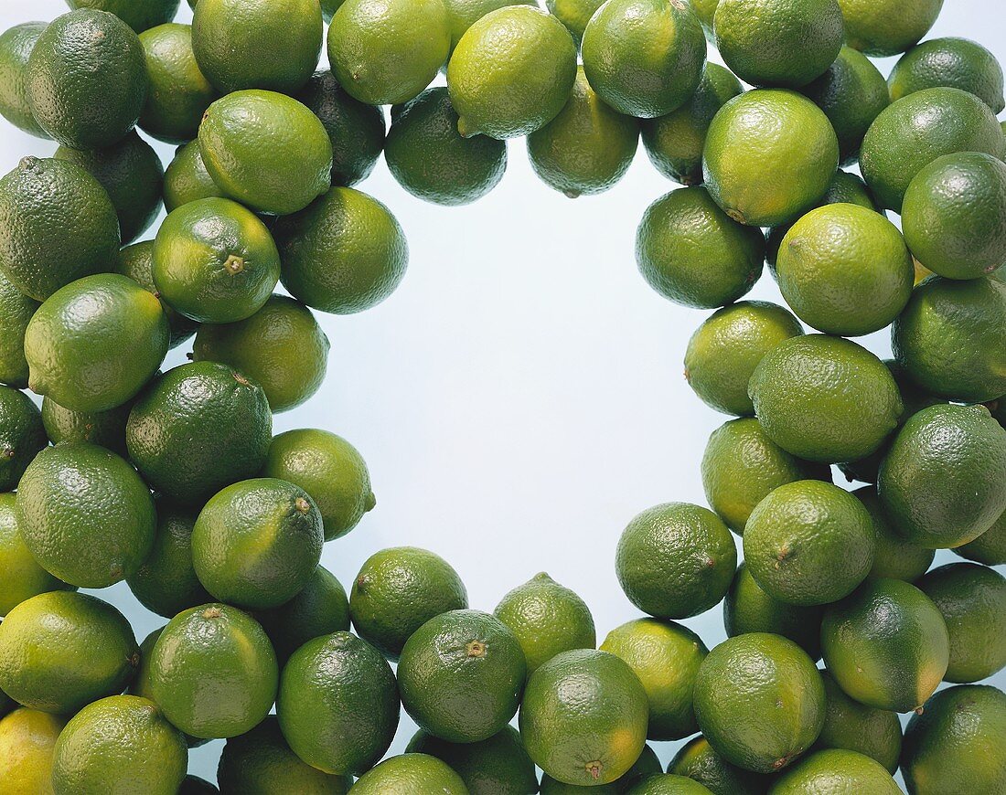Many Limes in the Shape of a Wreath