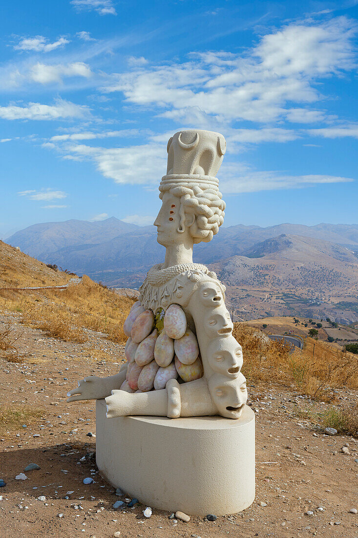 Karakus Tumulus, Potnia Theron, the goddess of fertility, Adiyaman province, Turkey, Asia Minor, Asia