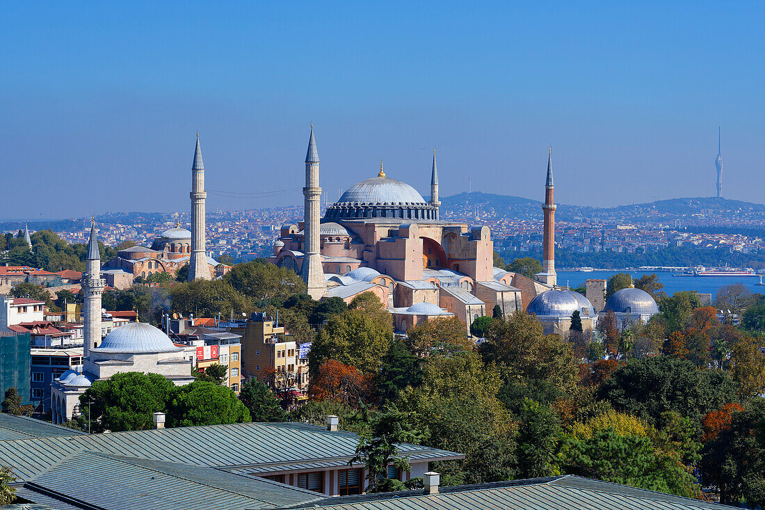 Hagia Sophia Mosque, UNESCO World Heritage Site, Istanbul, Turkey, Europe