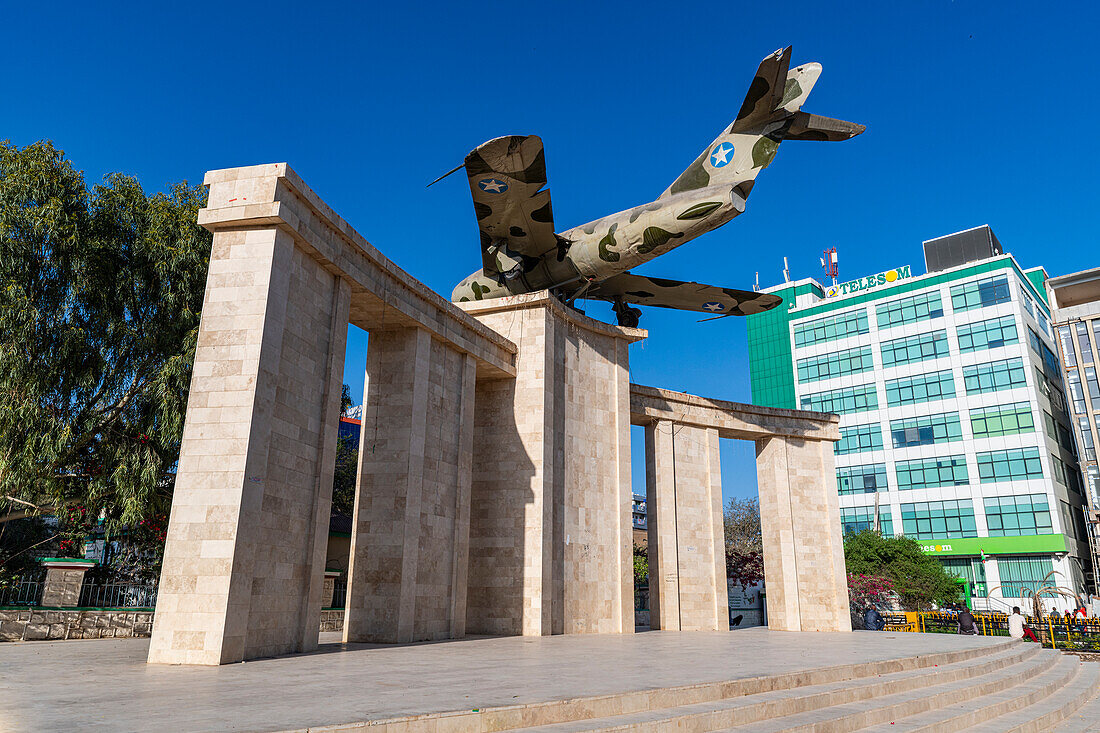 Kriegsdenkmal in Hargeisa, Somaliland, Somalia, Afrika