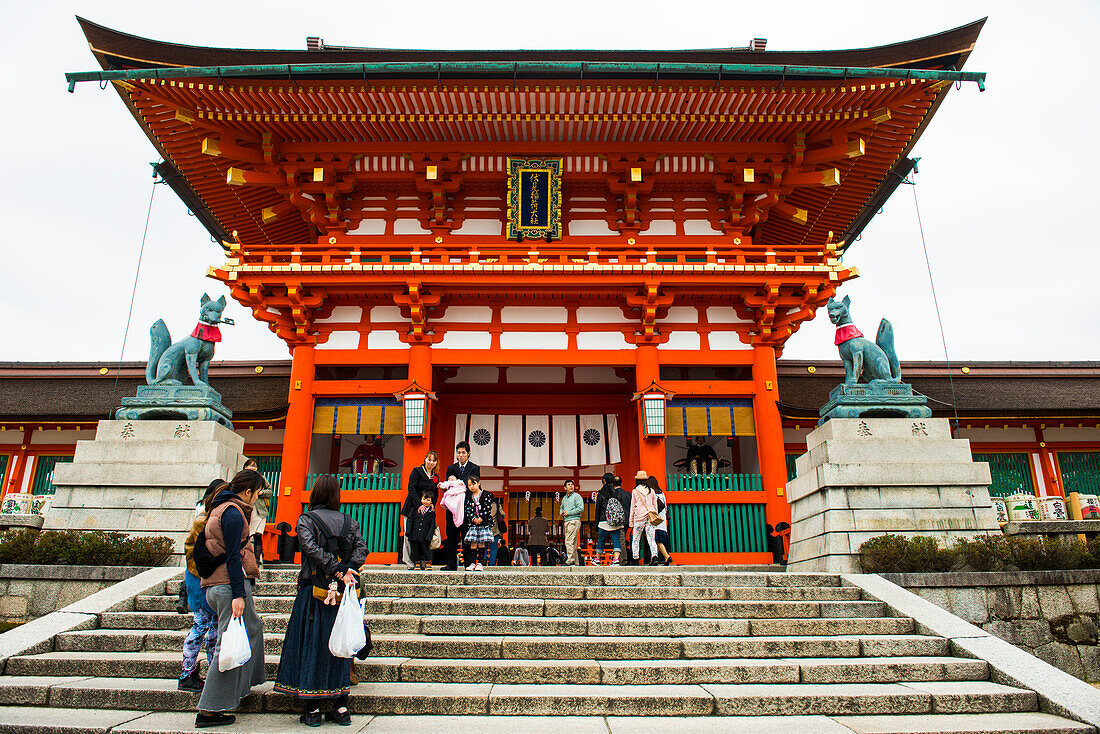 Kyoto's Fushimi Inari, Kyoto, Honshu, Japan, Asia