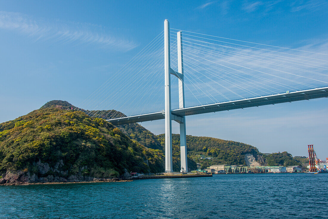 Megami-Brücke, Nagasaki, Kyushu, Japan, Asien