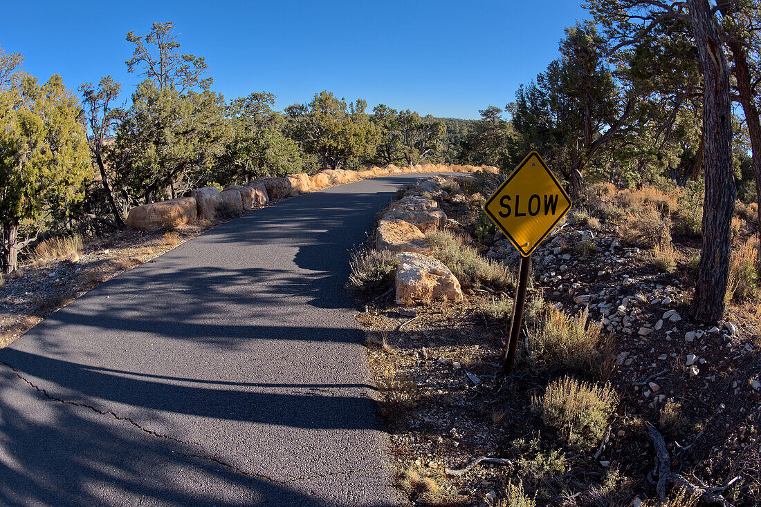 Der Greenway Trail, der zwischen Pima Point und Monument Creek Vista verläuft, Grand Canyon, Arizona, Vereinigte Staaten von Amerika, Nordamerika