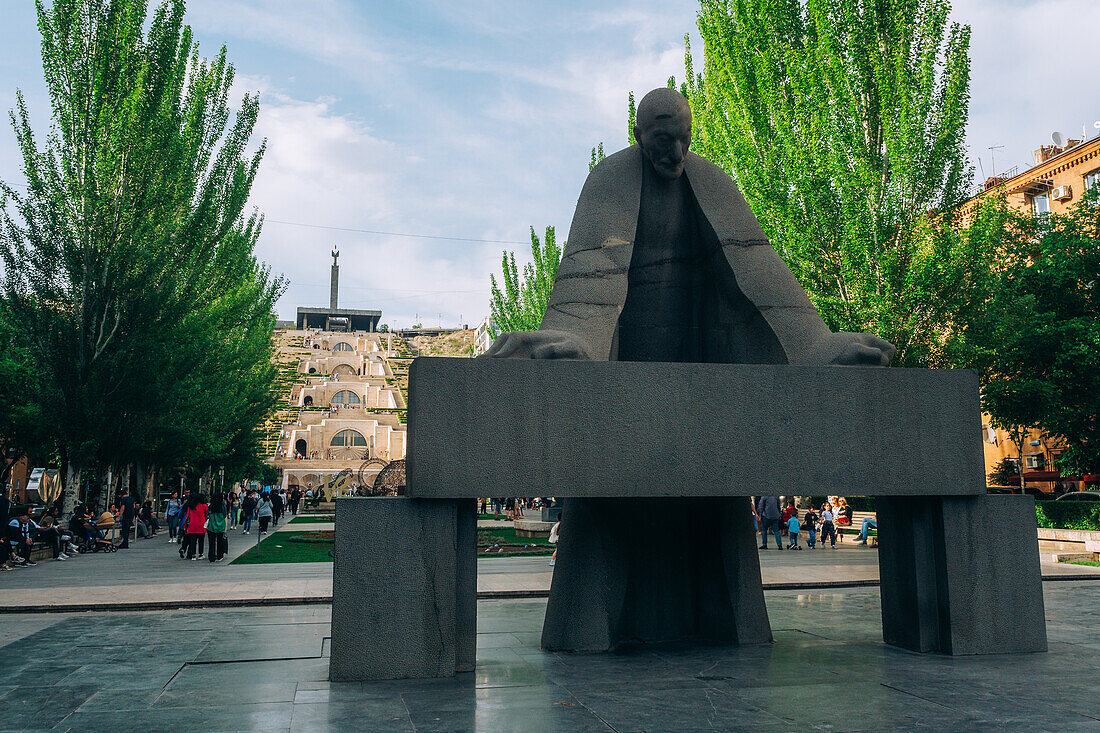 The Cascade Complex in Yerevan, Armenia (Hayastan), Caucasus, Central Asia, Asia