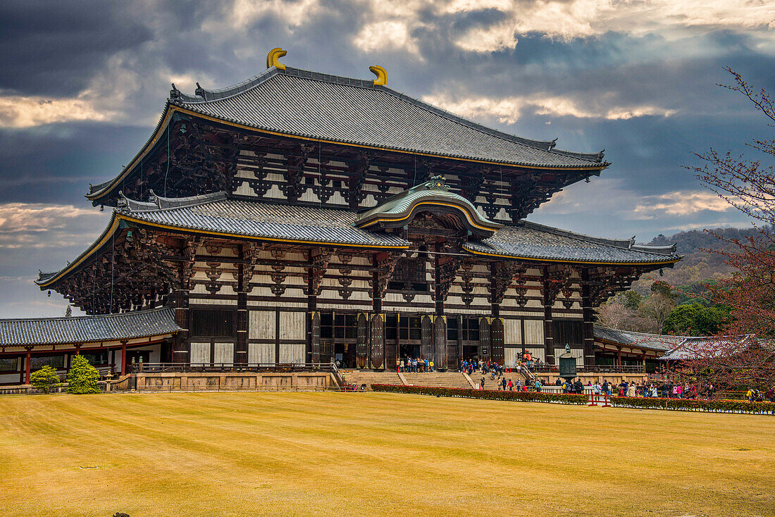 Todaiji-Tempel, UNESCO-Welterbestätte, Nara, Kansai, Honshu, Japan, Asien