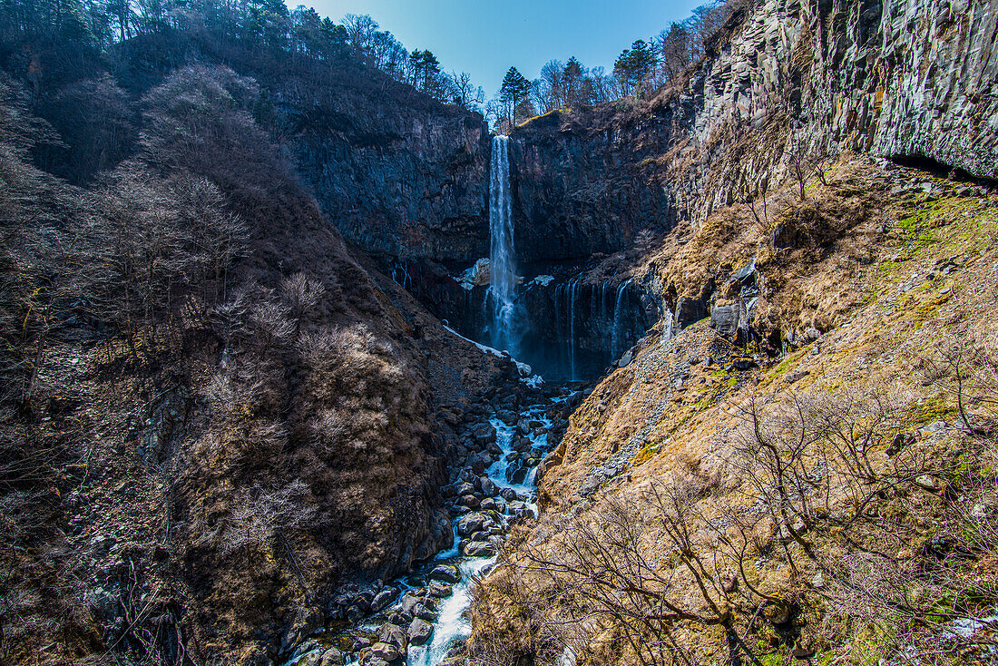 Kegon-Wasserfall (Kegon no taki), UNESCO-Welterbe, Nikko, Präfektur Tochigi, Kanto, Honshu, Japan, Asien