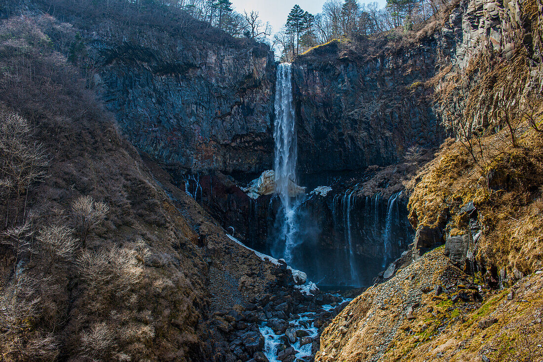 Kegon-Wasserfall (Kegon no taki), UNESCO-Welterbe, Nikko, Präfektur Tochigi, Kanto, Honshu, Japan, Asien