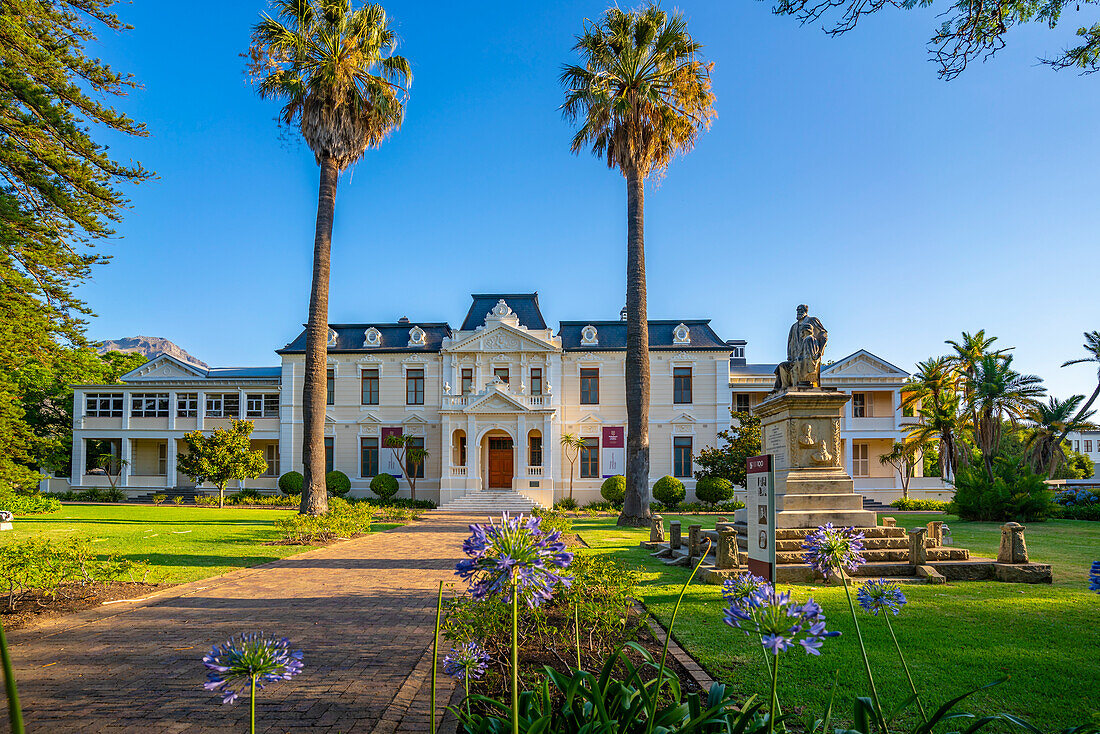 Blick auf die Teologiese Kweekskool University, Stellenbosch Central, Stellenbosch, Westkap, Südafrika, Afrika