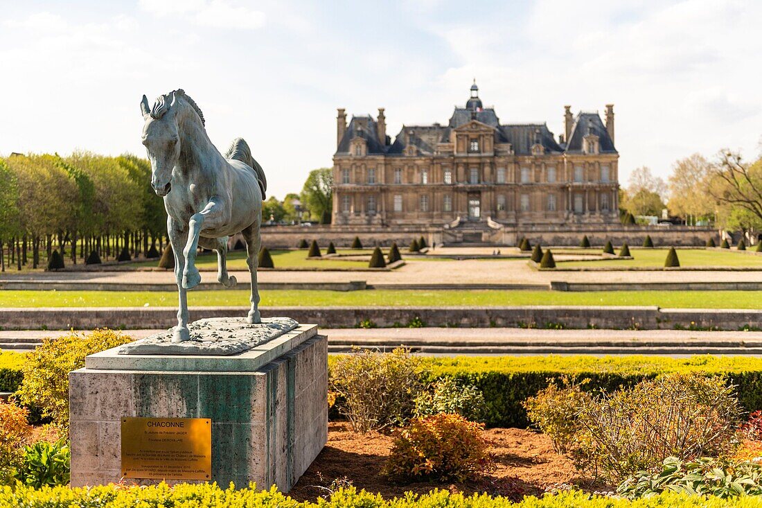 France, Yvelines (78), Maisons-Laffitte, Castle built by Mansart in the 17th century