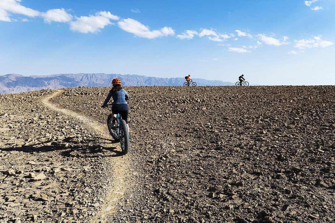 Israel, South district, Negev Desert, the yearly Desert Bike Air race