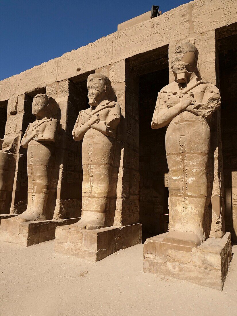 Ägypten, Oberägypten, Niltal, Luxor, Karnak, von der UNESCO als Weltkulturerbe eingestuft, dem Gott Amon geweihter Tempel