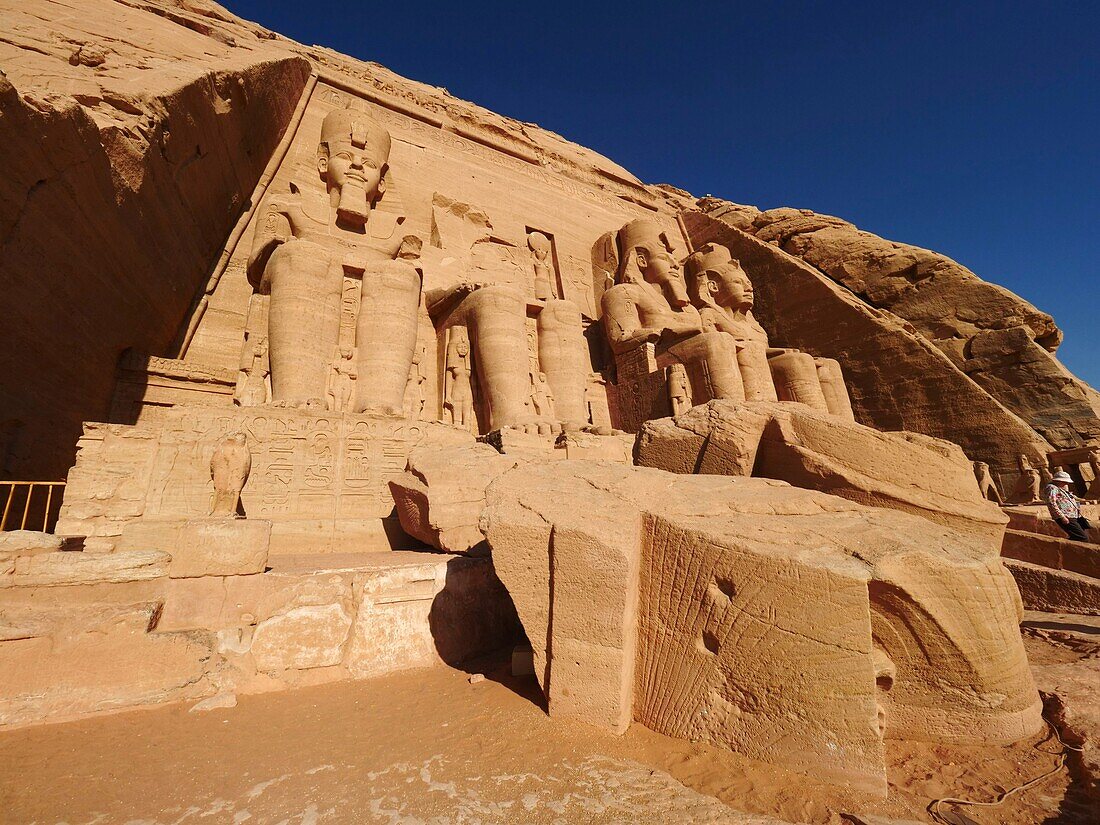 Ägypten, Oberägypten, Nubien, Abu Simbel, Weltkulturerbestätte