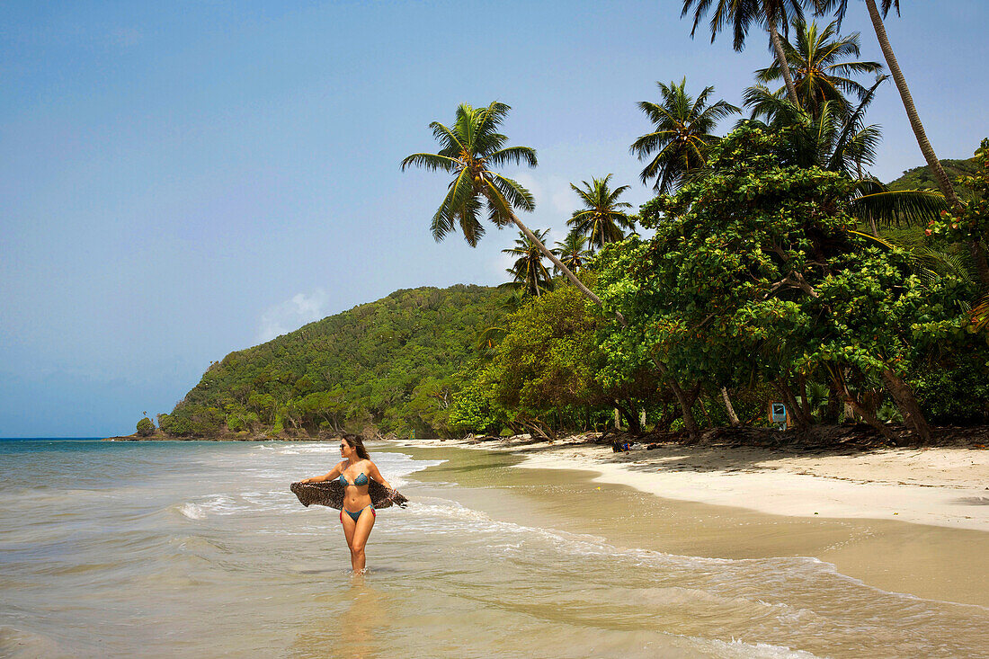 Kolumbien, Insel Providencia, Karibisches Meer, Strand von Manzanillo