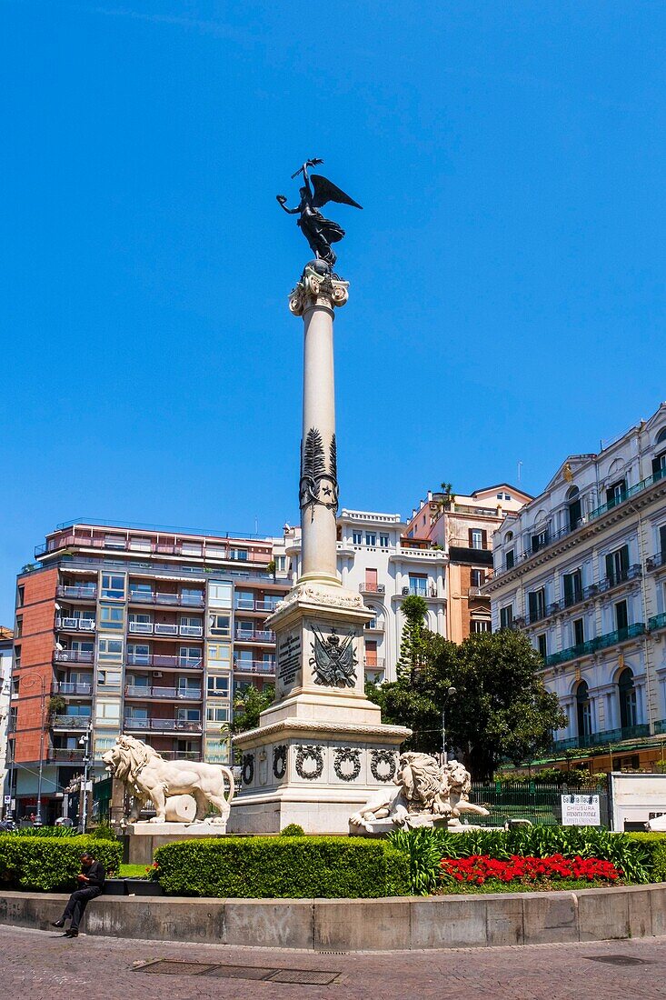 Italien, Kampanien, Neapel, historisches Zentrum, von der UNESCO zum Weltkulturerbe erklärt, Piazza dei Martiri