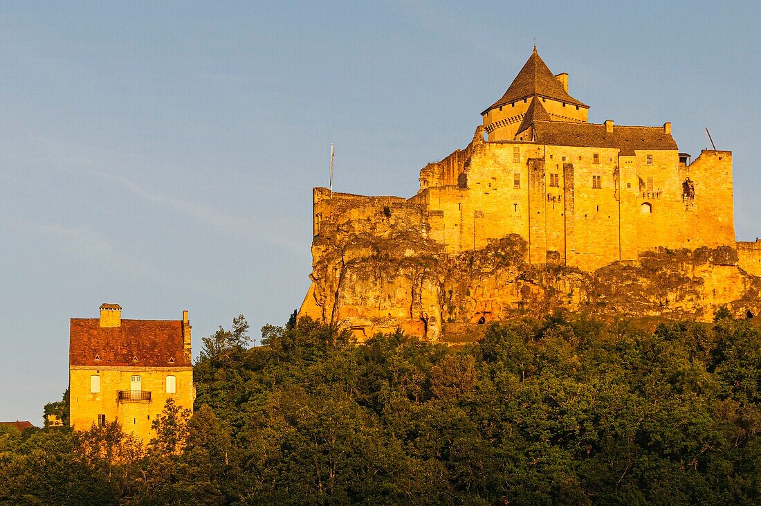 Frankreich, Dordogne, Castelnaud, Burg von Castelnaud