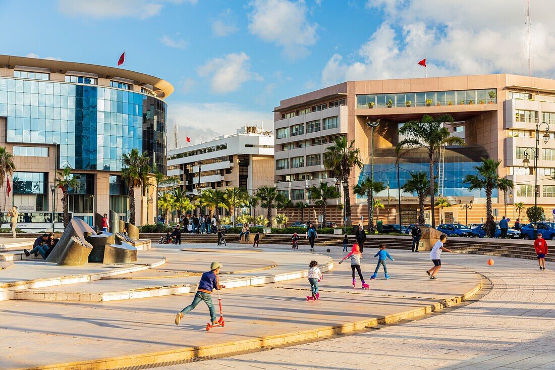 Marokko, Rabat, Stadtteil Hay Ryad