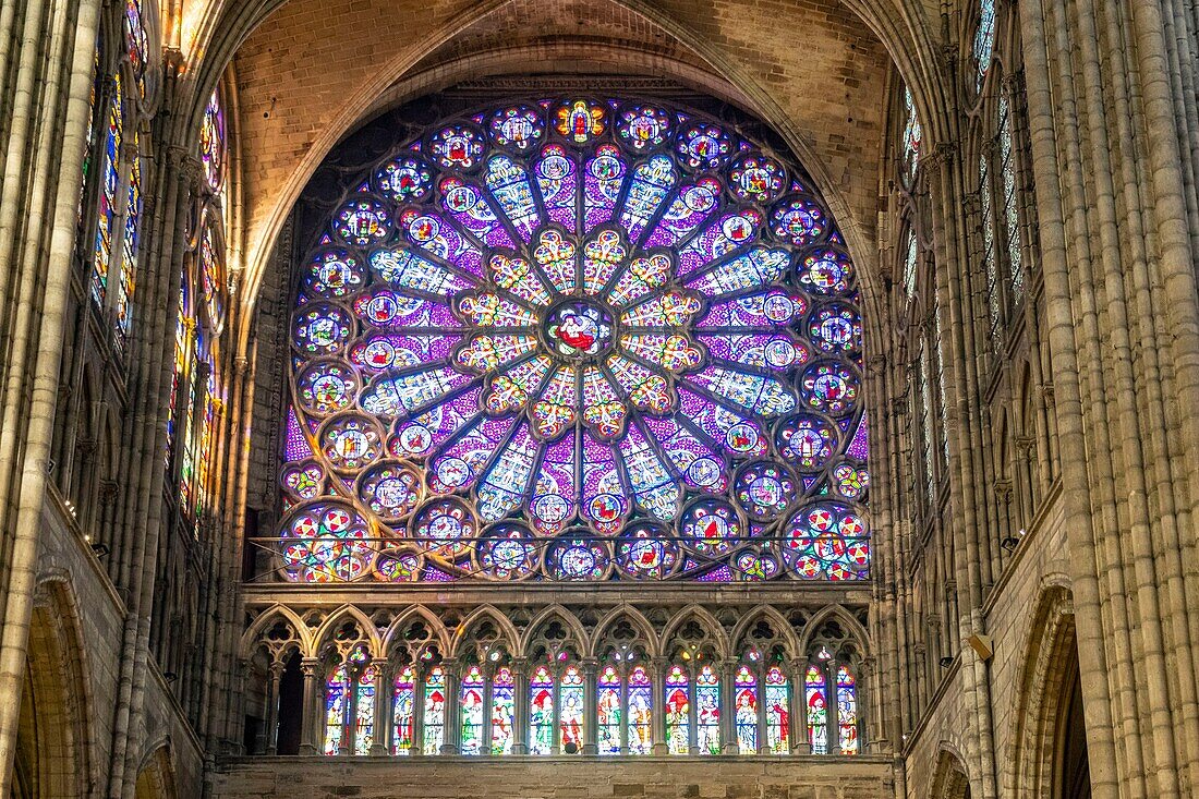 Frankreich, Seine Saint Denis, Saint Denis, die Basilika der Kathedrale