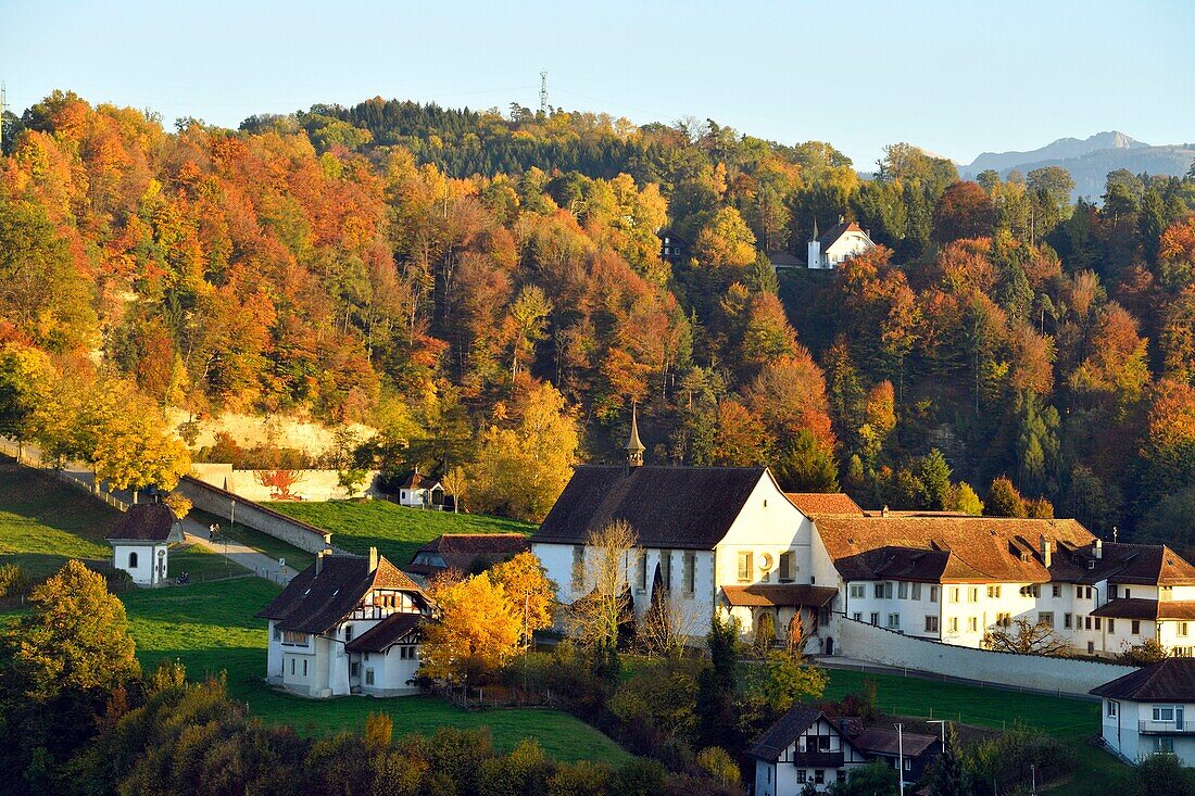 Schweiz, Kanton Fribourg, Freiburg, Kloster Montorge