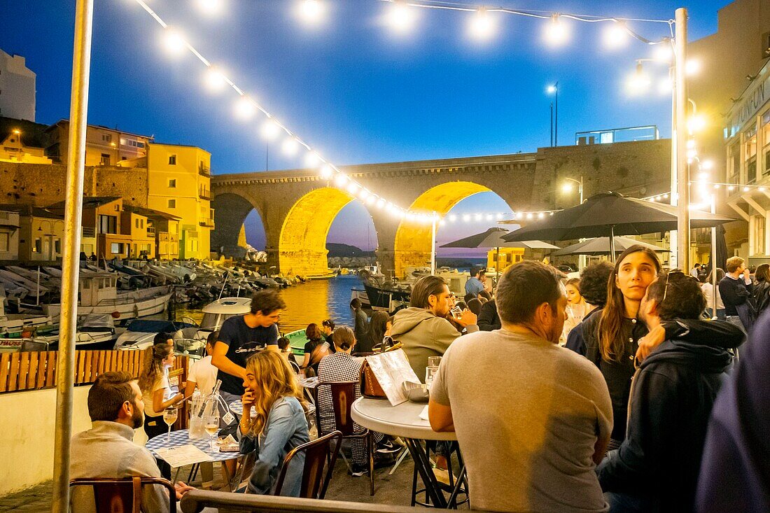 Frankreich, Bouches du Rhone, Marseille, das Vallon des Auffes