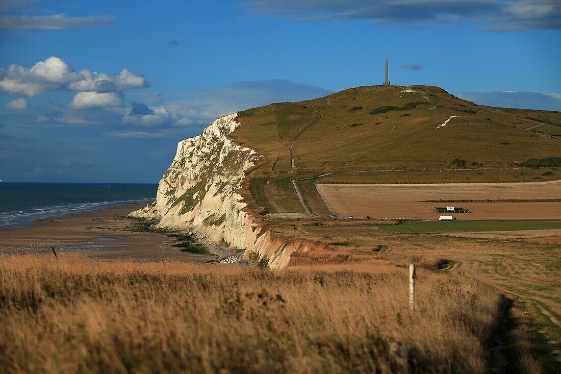 France, Pas de Calais, Escalles, Cape Blanc Nez, label Great sites of France