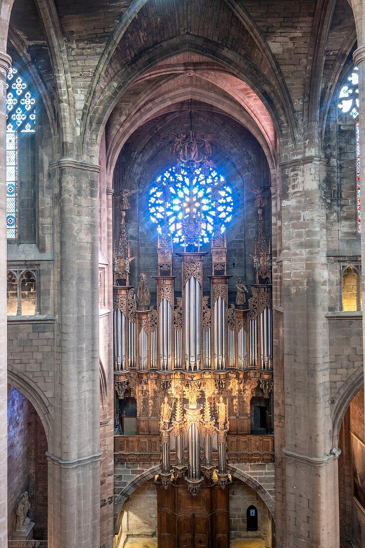 France, Aveyron, Rodez, Notre Dame cathedral, 12th-16th century