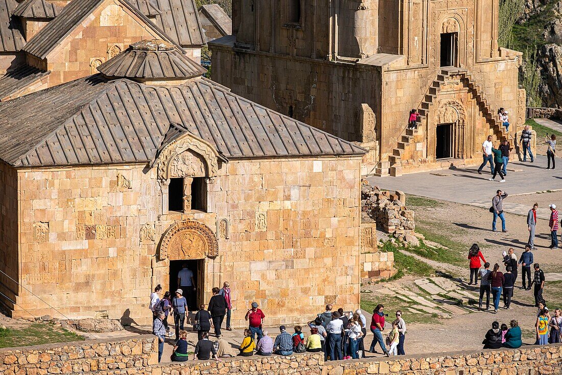 Armenien, Region Vayots Dzor, Umgebung von Yeghegnadzor, Amaghou-Tal, Kloster Noravank