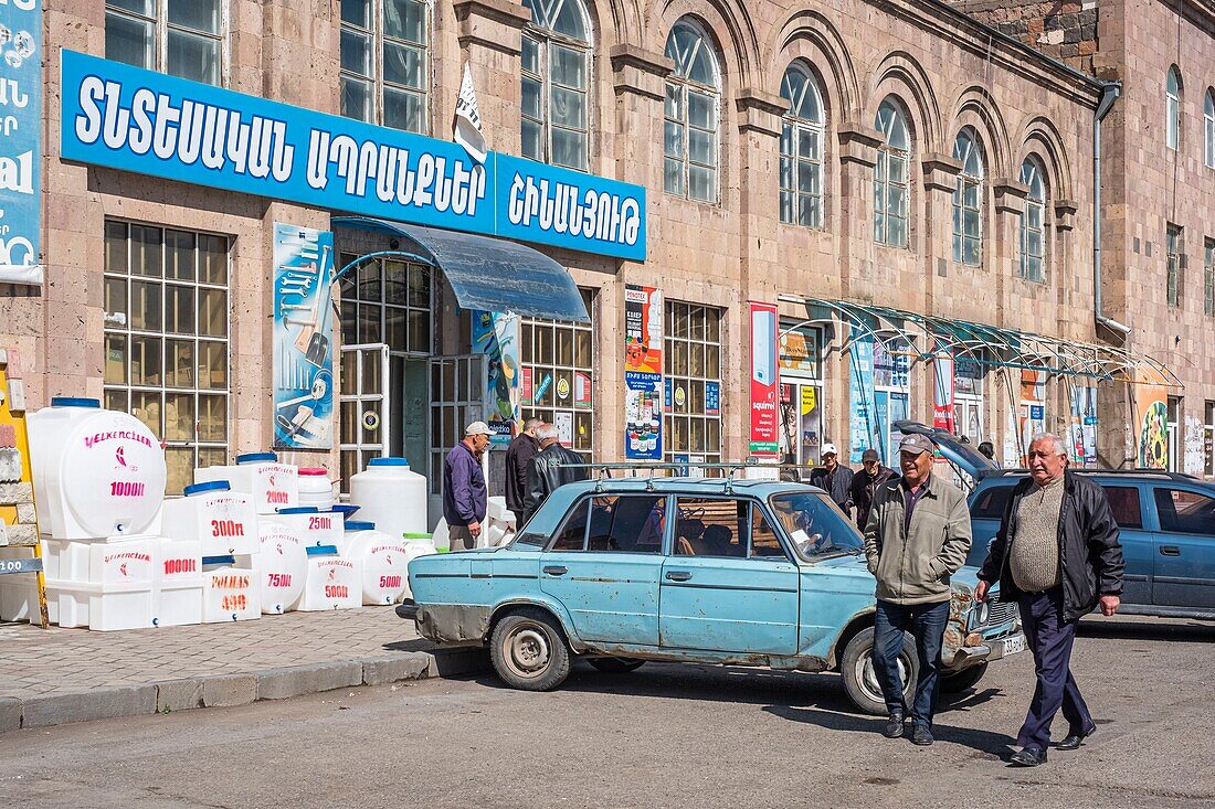 Armenia, Gegharkunik region, Sevan, downtown