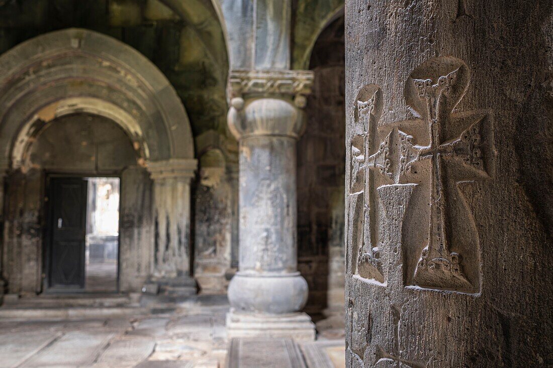 Armenia, Lorri region, Debed valley, surroundings of Alaverdi, Sanahin monastery, founded between the 10th and 13th centuries, a UNESCO World Heritage site