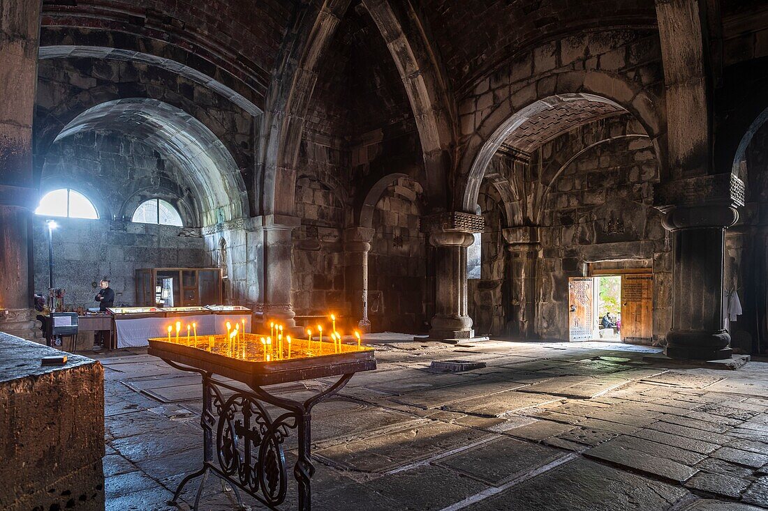 Armenia, Lorri region, Debed valley, surroundings of Alaverdi, Haghpat monastery, founded between the 10th and 13th centuries, a UNESCO World Heritage site