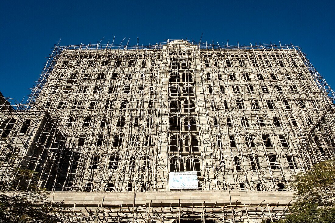 Ethiopia, Tigray regional state, city of Mekele, building in construction