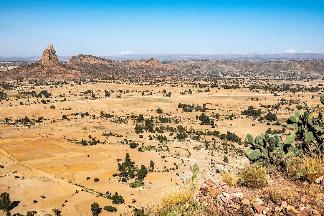 Äthiopien, Regionalstaat Tigray, Gheralta-Gebirge, Landschaft