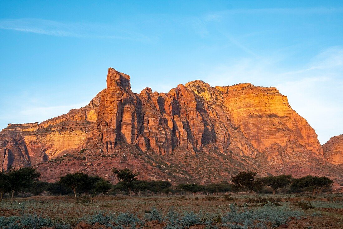 Äthiopien, Regionalstaat Tigray, Gheralta-Gebirge, Landschaft