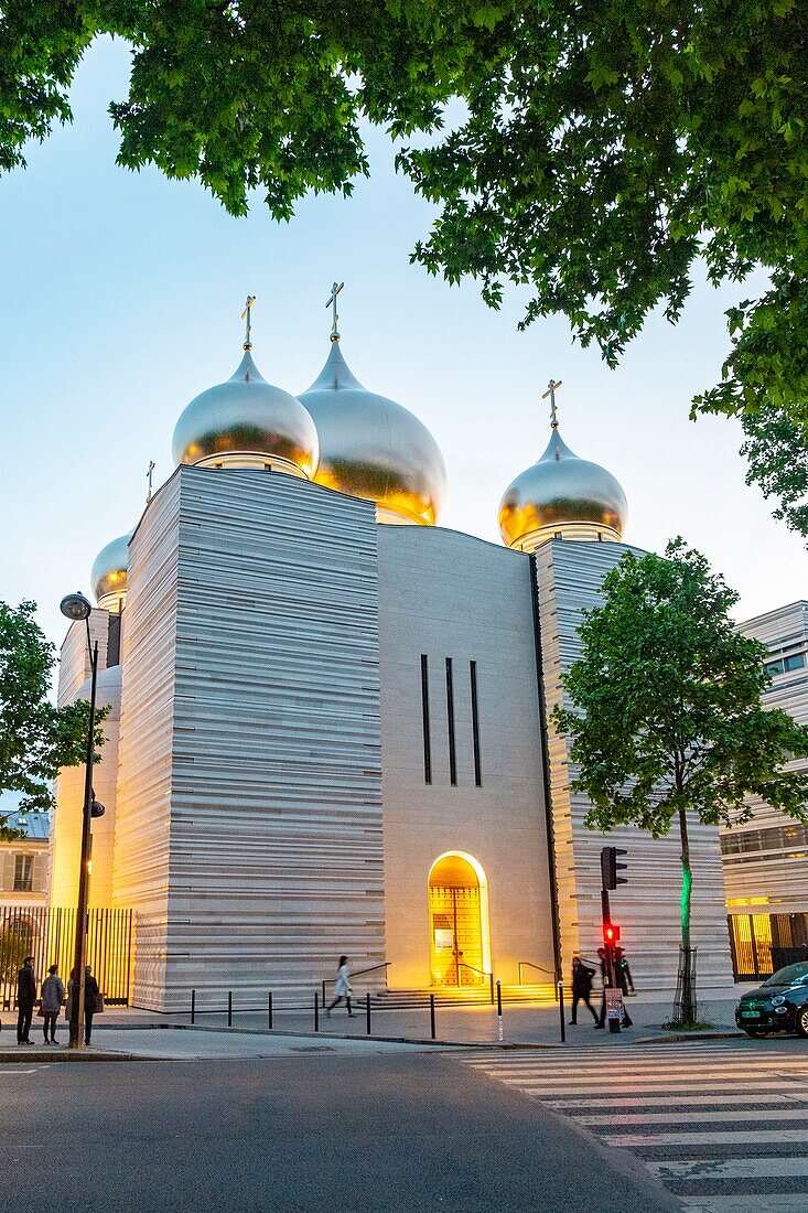 France, Paris, the Russian Orthodox Spiritual and Cultural Center