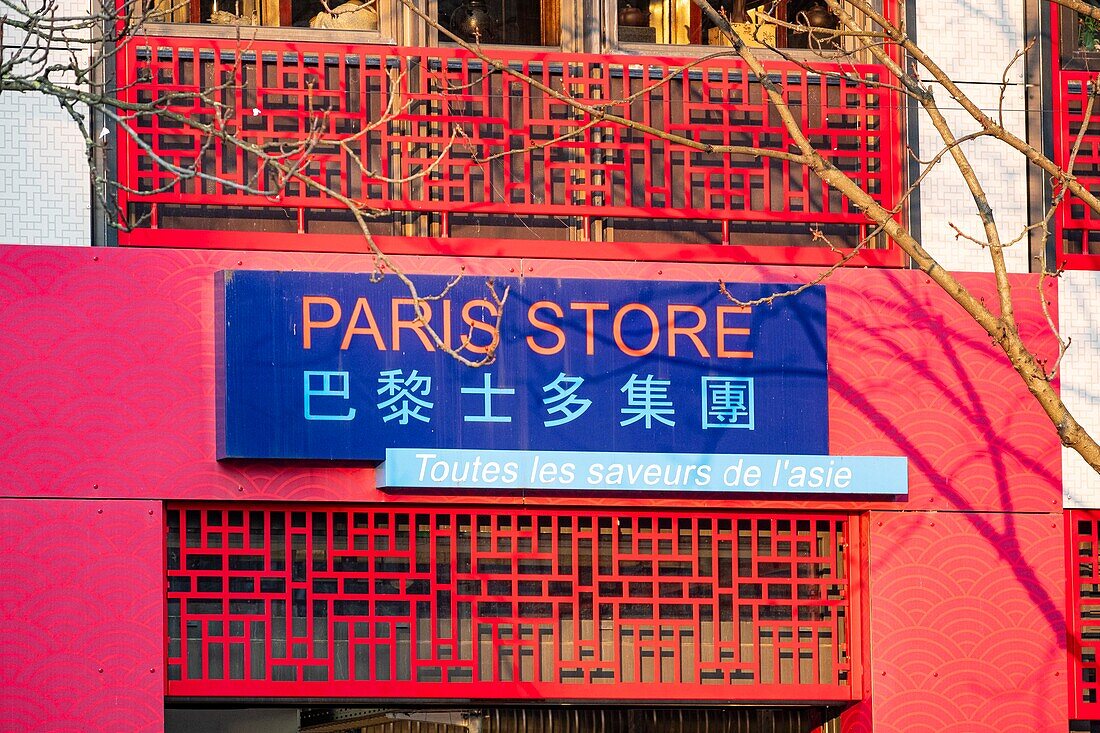 France, Paris, Chinatown, Paris Store